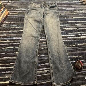 Jessica Simpson Rockin’ Curvy Boot 28 Short Skinny Low Rise Jeans Vintage